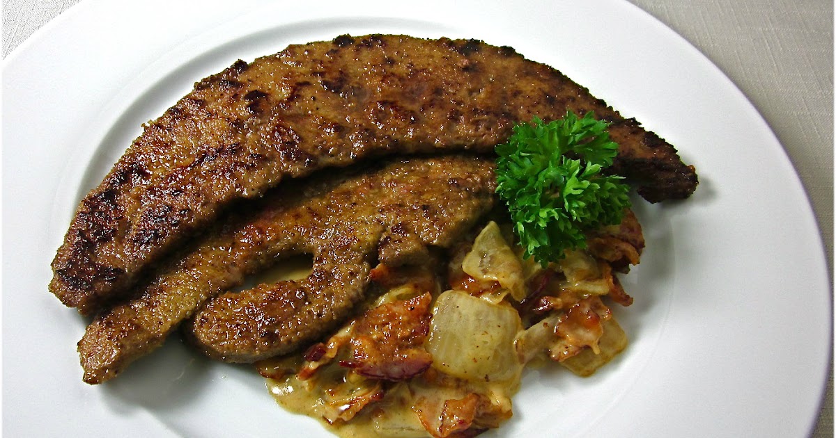 A Guy Who Loves to Cook! Creamed Sweet Onion and Bacon with Sautéed