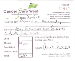 €4135 raised for Cancer Care West