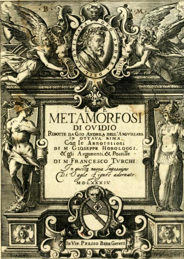 frontis: Le metamorfosi di Ovidio