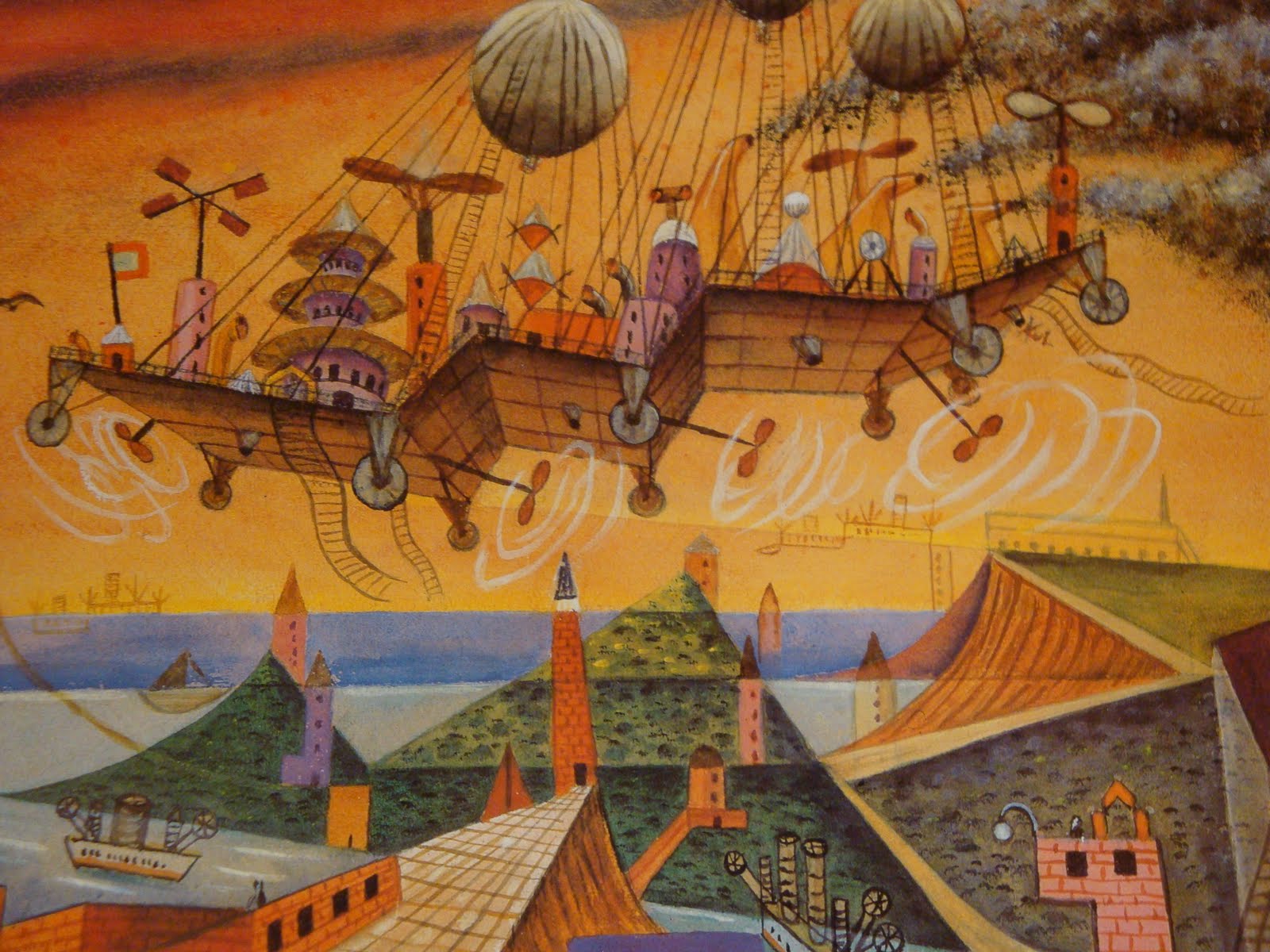 Vuel Villa - Xul Solar