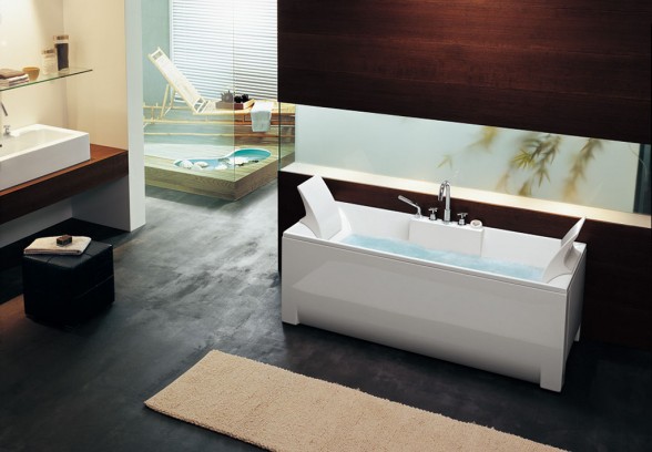 rectangular bathtub design furnitures