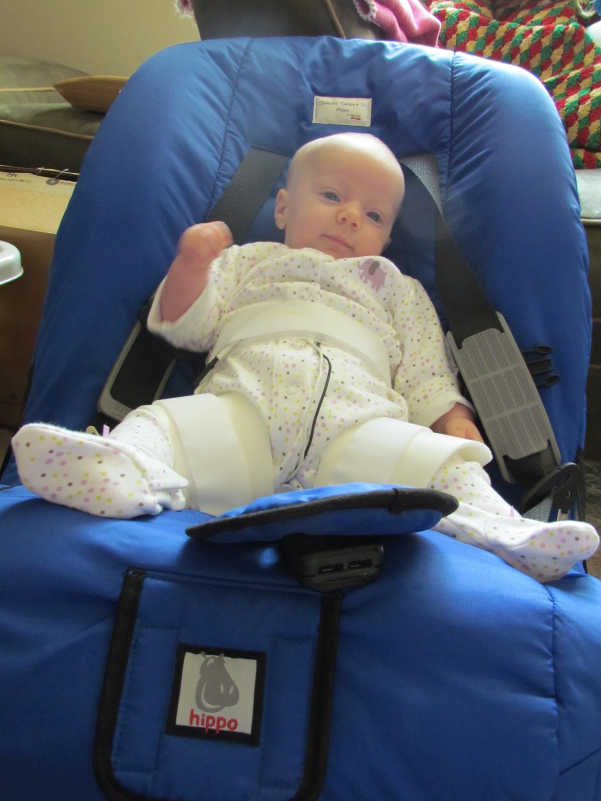 Seat for a baby in a rhino cruiser brace?