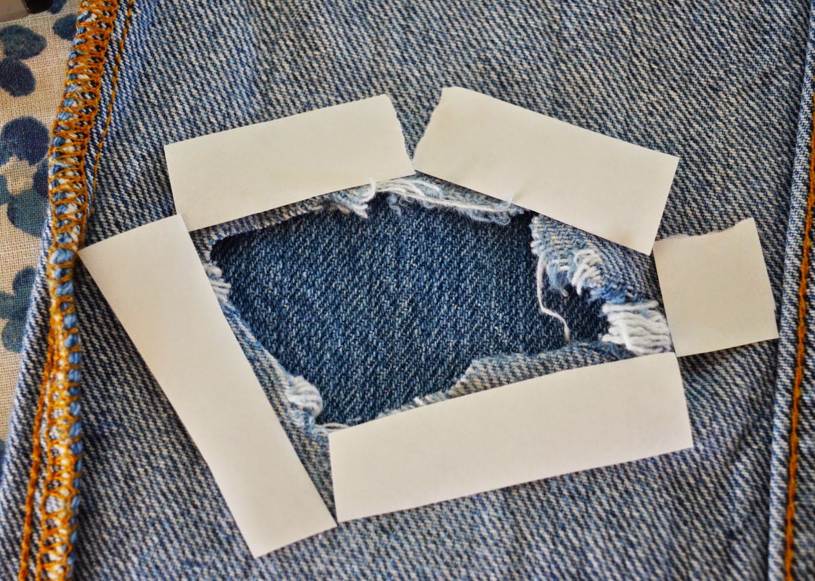 Smile Like You Mean it Custom DIY Iron on Patches for Jeans