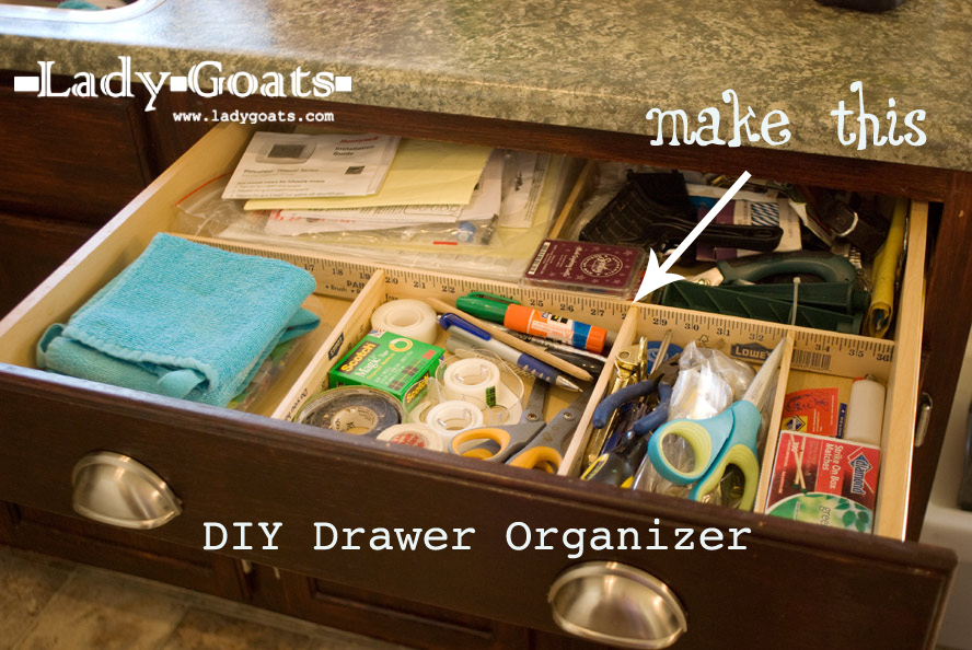 Lady Goats Diy Drawer Organizer No Tools Required