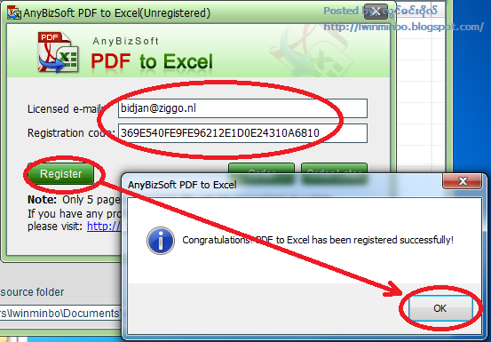 AnyBizSoft PDF To Excel Converter 2.0.0.7 | ecomsrl.it
