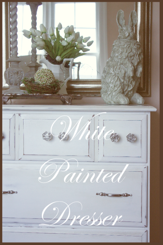 White Painted Dresser Stonegable