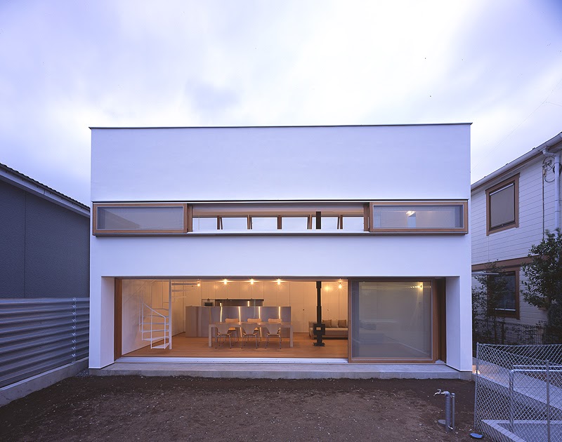 La casa caracol del estudio japonés Tekuza Architects | diseño de