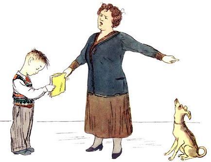 сурово наказан скверный ученик