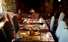 Breakfast at Hotel Remise/Fontaine de Gregoire in St. Urcize