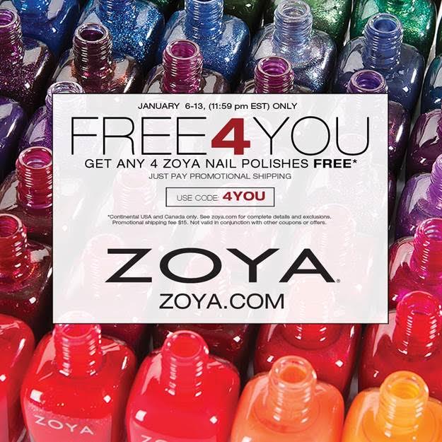 Zoya FREE4YOU Promotion