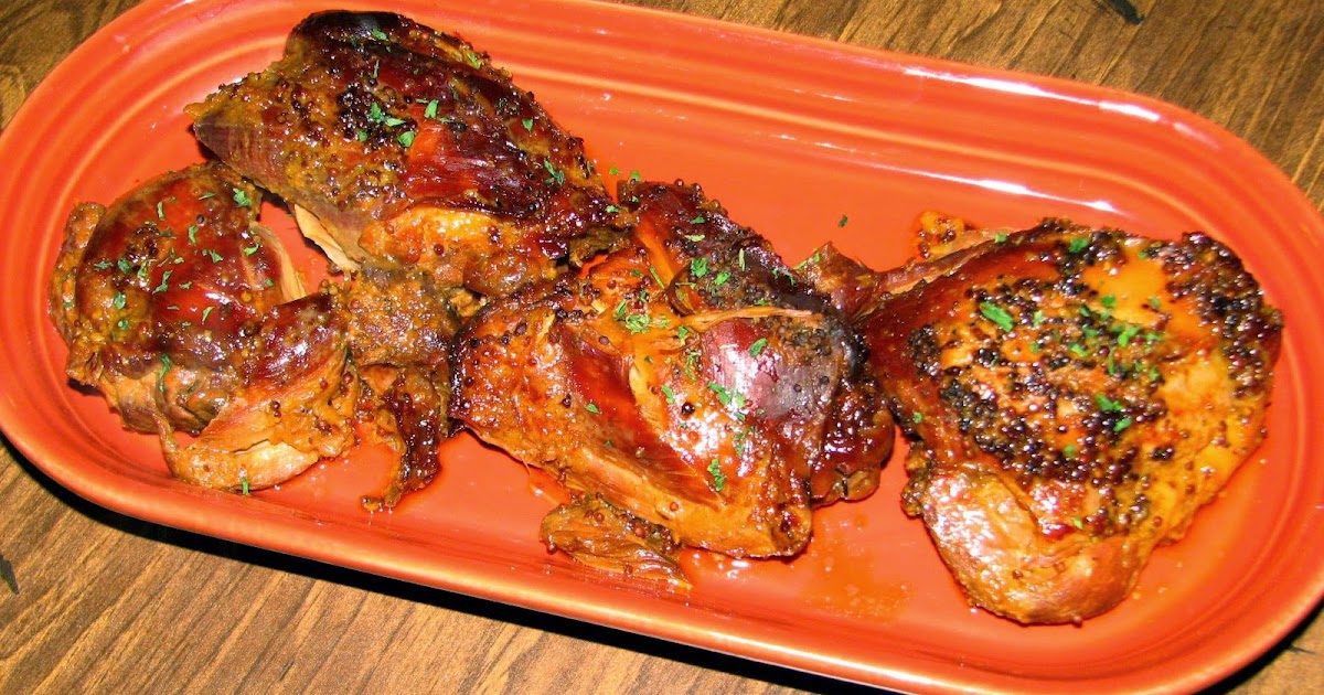 Shel's Kitchen Crock Pot Honey Mustard Chicken