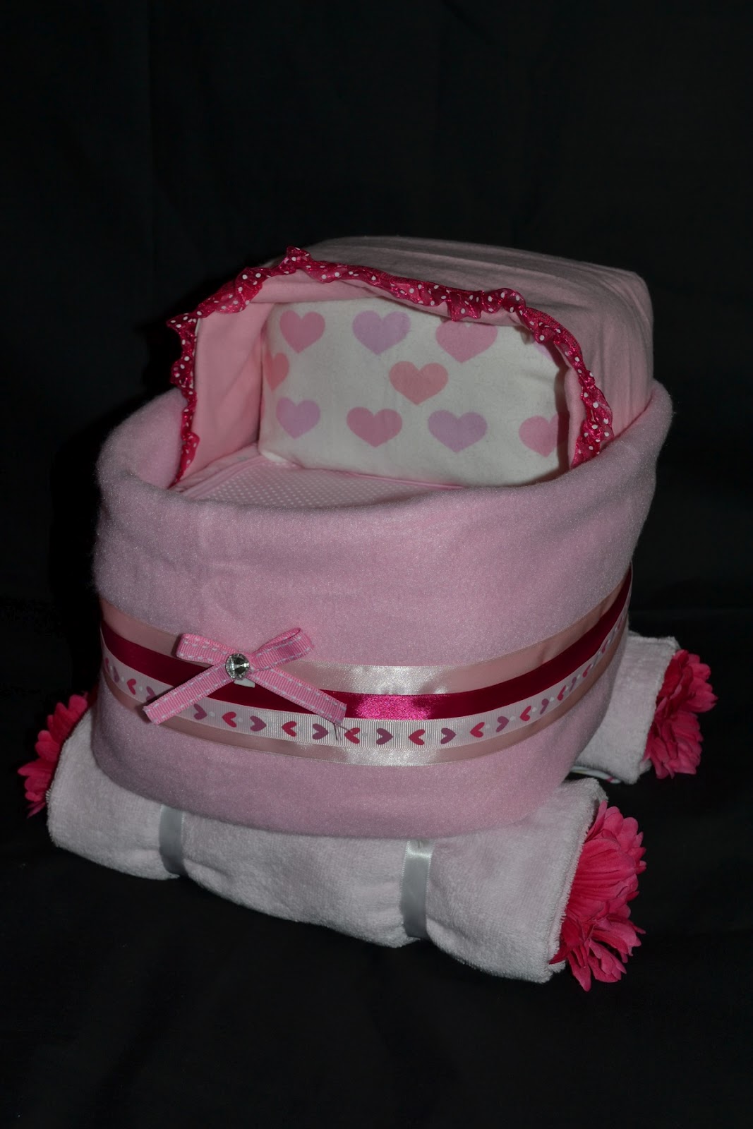 diaperlicious Twins Diaper Cake