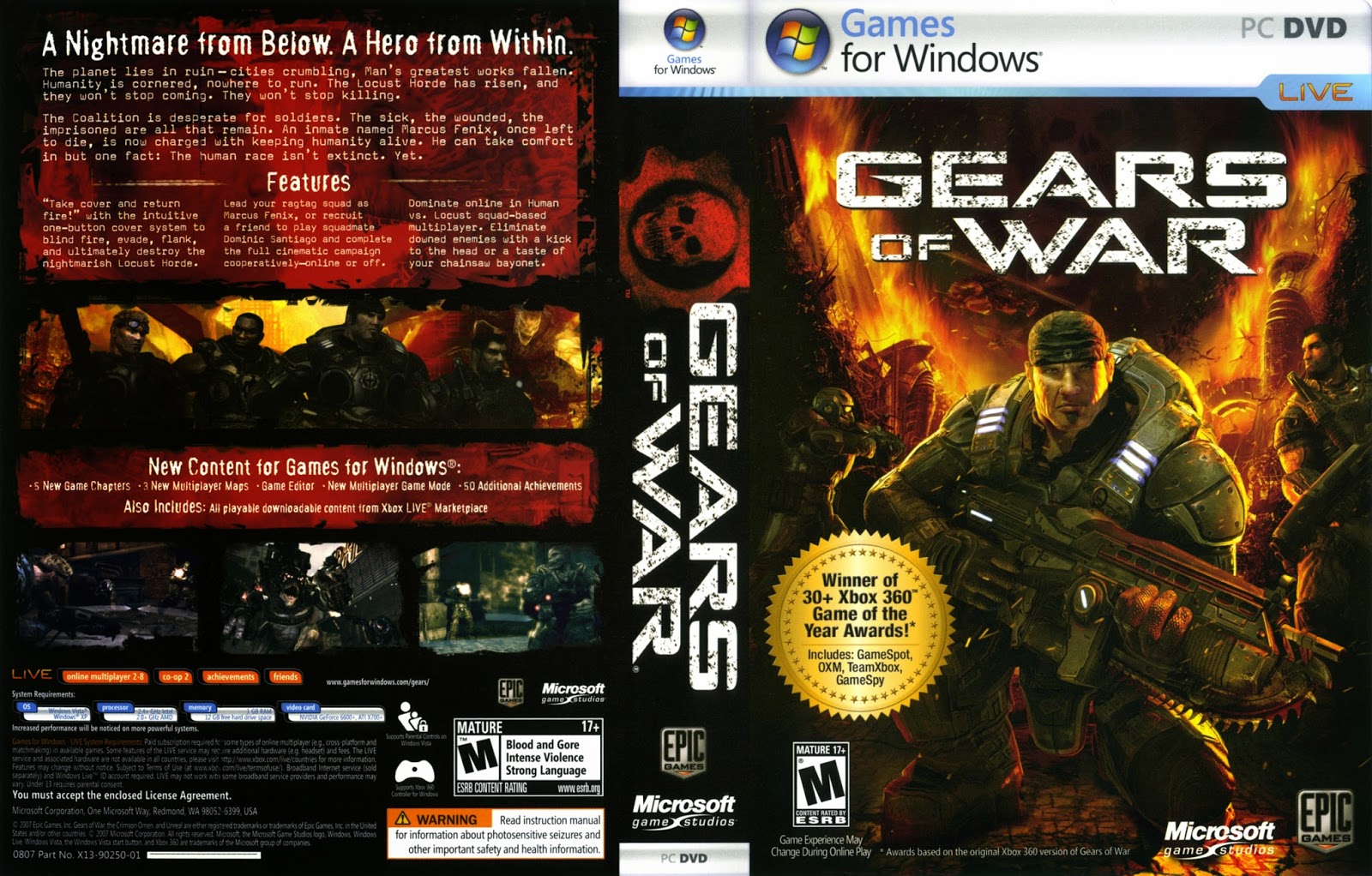 Gears of War PC [Full] EspaГ±ol | Google Drive | MEGA |