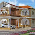 Luxury villa design in 3836 square feet