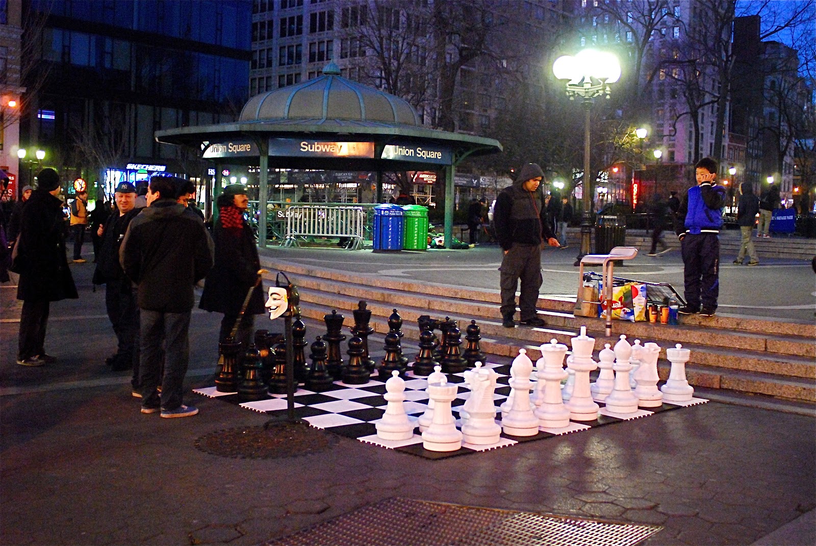 NYC ♥ NYC Chess Players at Union Square