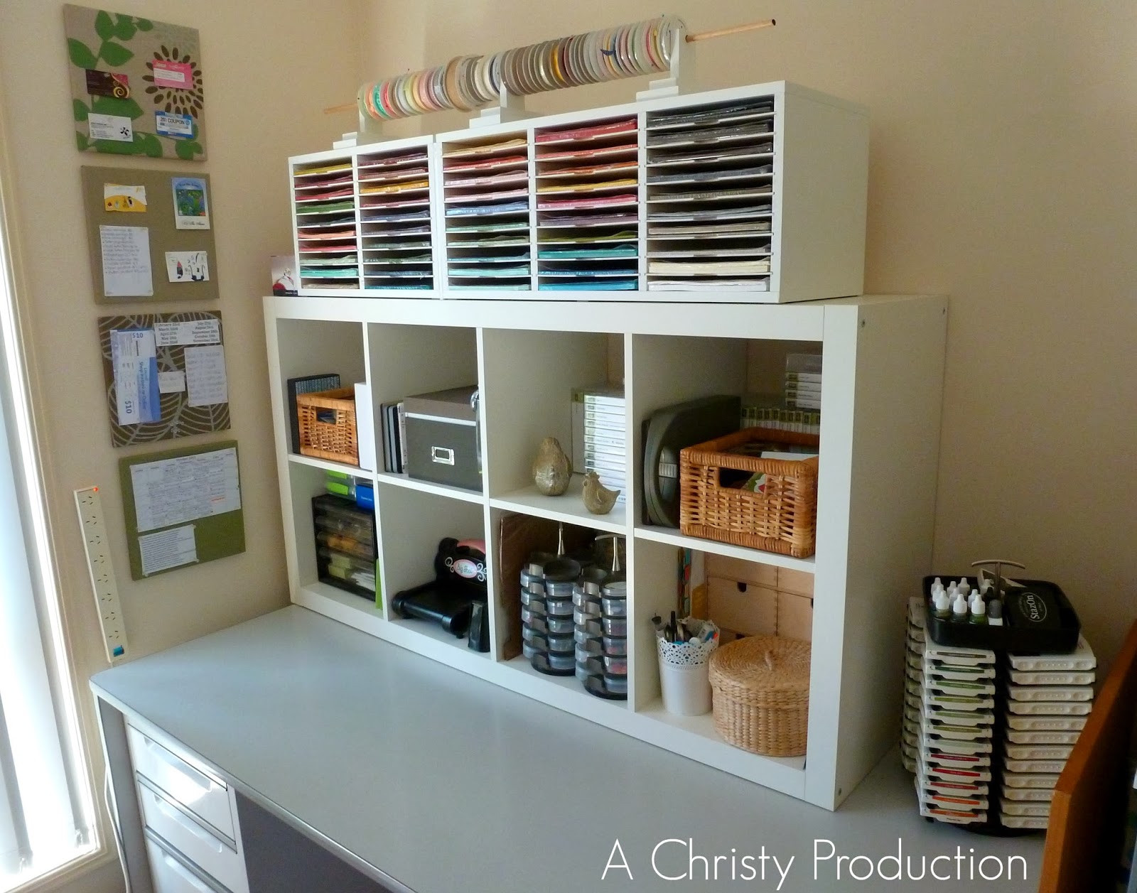 A Christy Production Project Organise Craft Desk Complete!