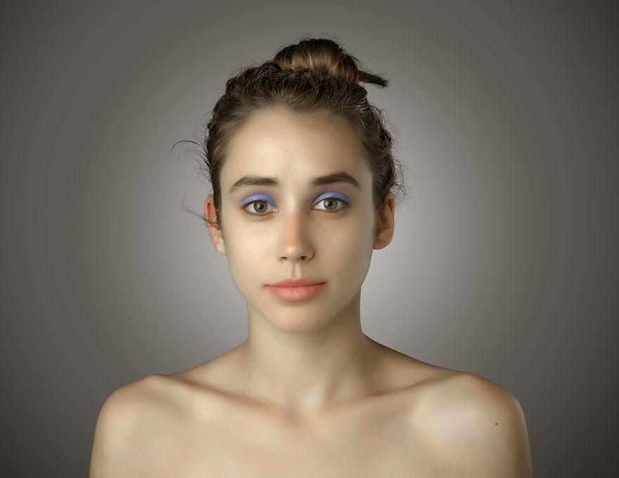KENYA - Woman Had Her Face Photoshopped In More Than 25 Countries To Compare Their Beauty Standards KENYA - Woman Had Her Face Photoshopped In More Than 25 Countries To Compare Their Beauty Standards