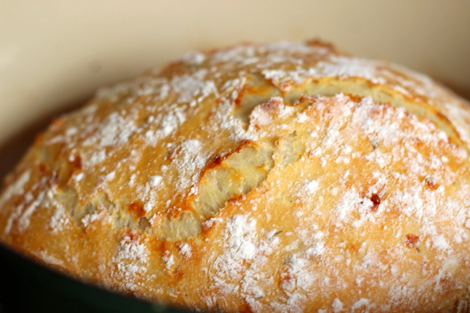 The Owl with the Goblet Parmesan Thyme Crusty Bread