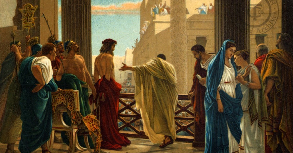 APLitWhitman1st: Judgement: Pilates and Jesus