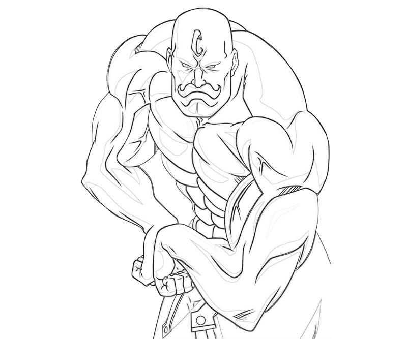 Alex Louis Armstrong Character Coloring Pages alex-louis-armstrong-character-coloring-pages
