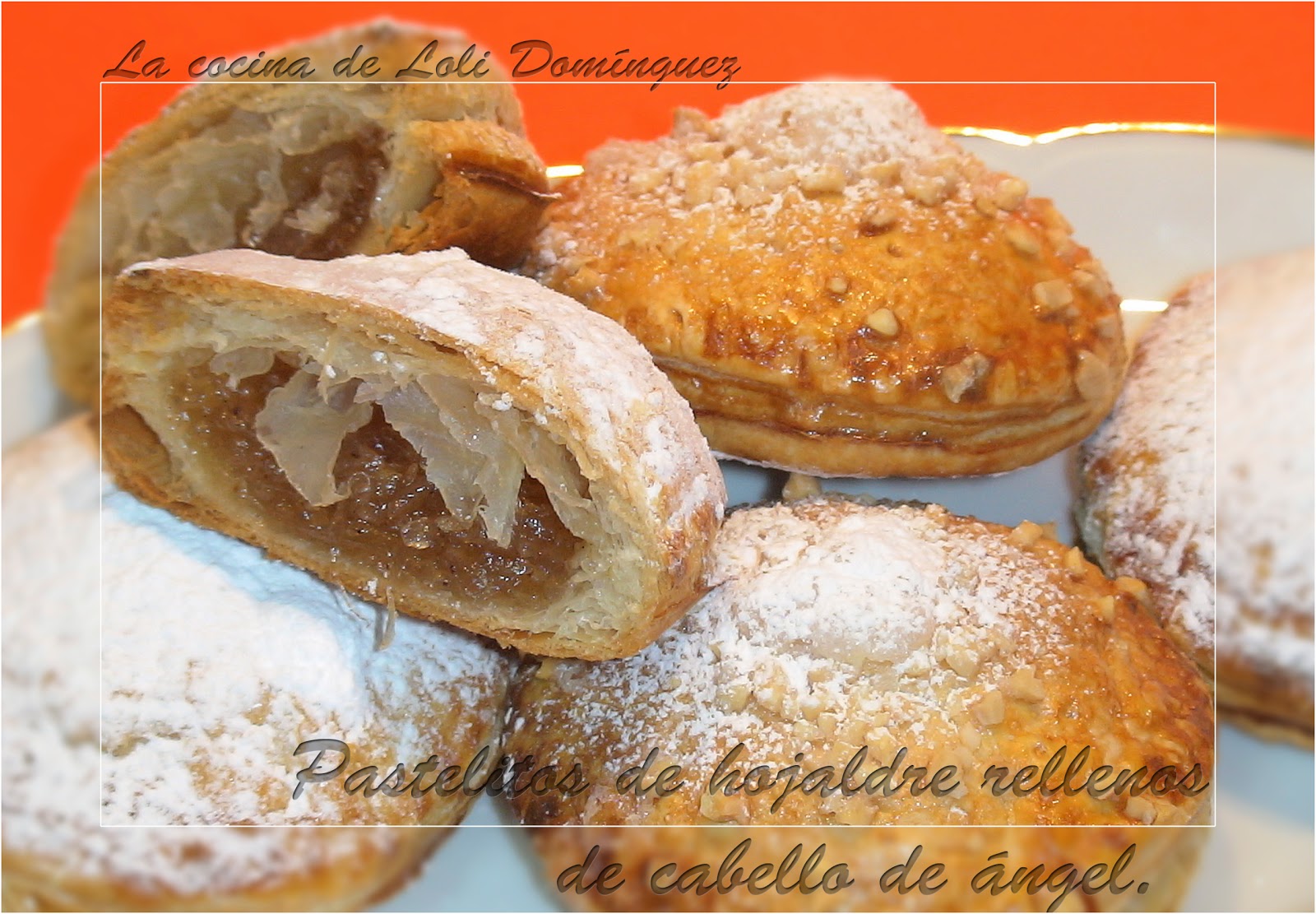 Pastelitos De Hojaldre Rellenos Rellenos De Cabello De Ángel
