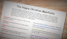 The Hippie Christian Manifesto