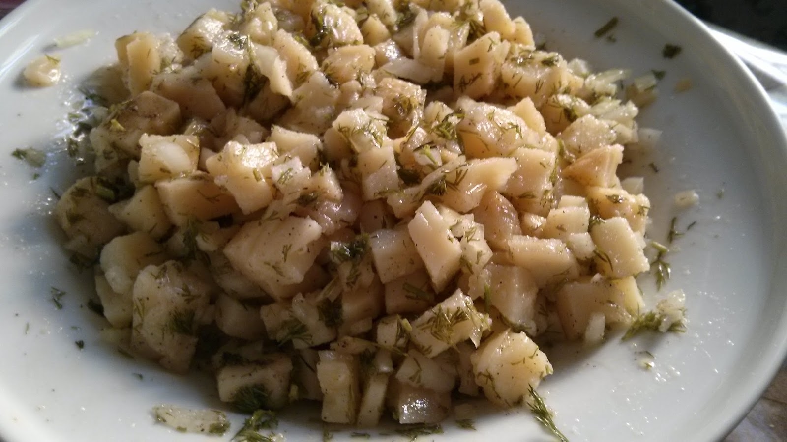 סלט תפוח אדמה קר