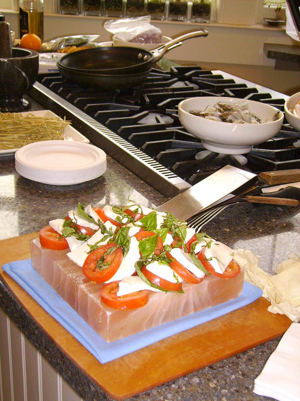 Ocean Springs 365 Himalayan Salt Block Cooking at the Mary C. O'Keefe