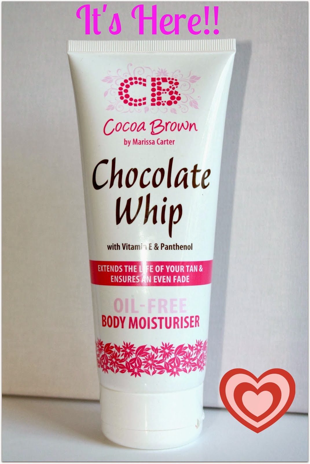 NFP New! Cocoa Brown Chocolate Whip OilFree Body Moisturiser.