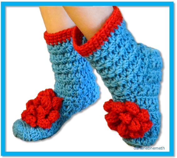 Let It Shine: Quick and Easy Crocheted Slippers