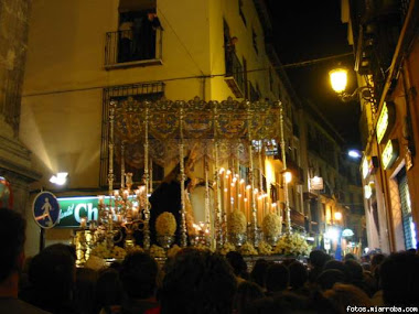 El palio de toda una vida... Salud en el Pie de la Torre...