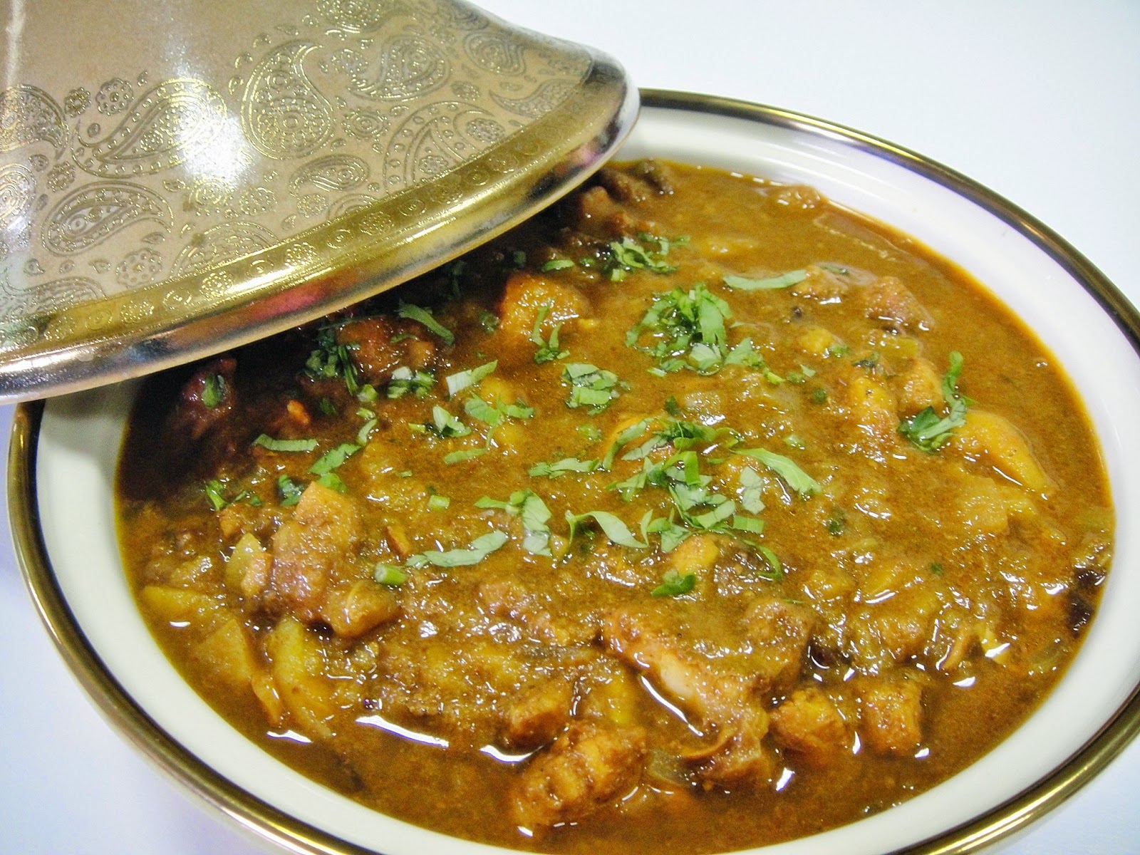 Maryam's Culinary Wonders 684. Moroccan Chicken with Apricots and Prunes