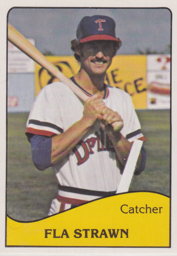 Number 5 Type Collection 1979 TCMA Tulsa Drillers Baseball 5, Fla Strawn