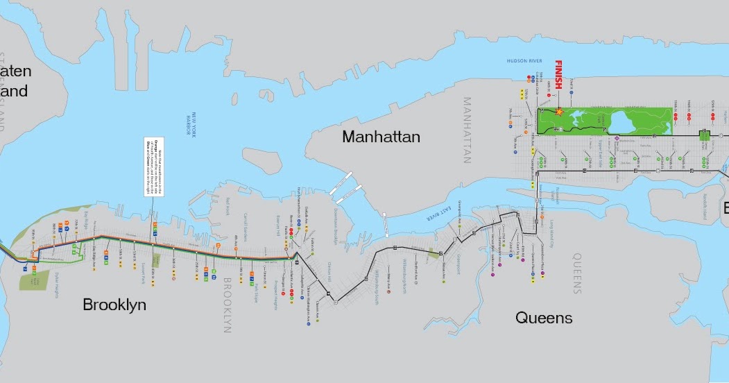 mcbrooklyn Complete List of Street Closings for Sunday's NYC Marathon