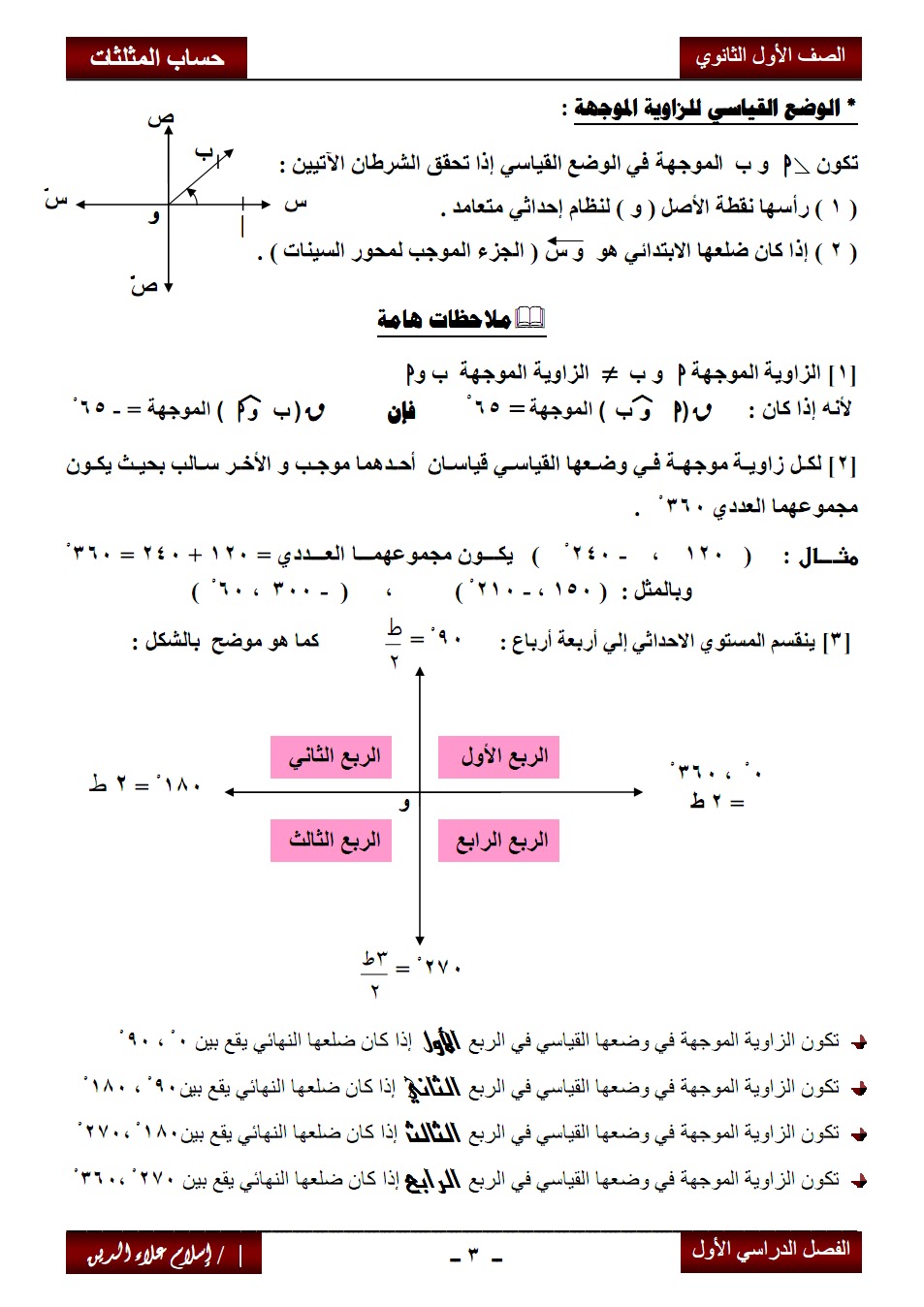 حساب المثلثات الوحدة الأولى ترم أول للأول الثانوي %25D8%25A7%25D9%2584%25D8%25B5%25D9%2581%25D8%25AD%25D8%25A9+3