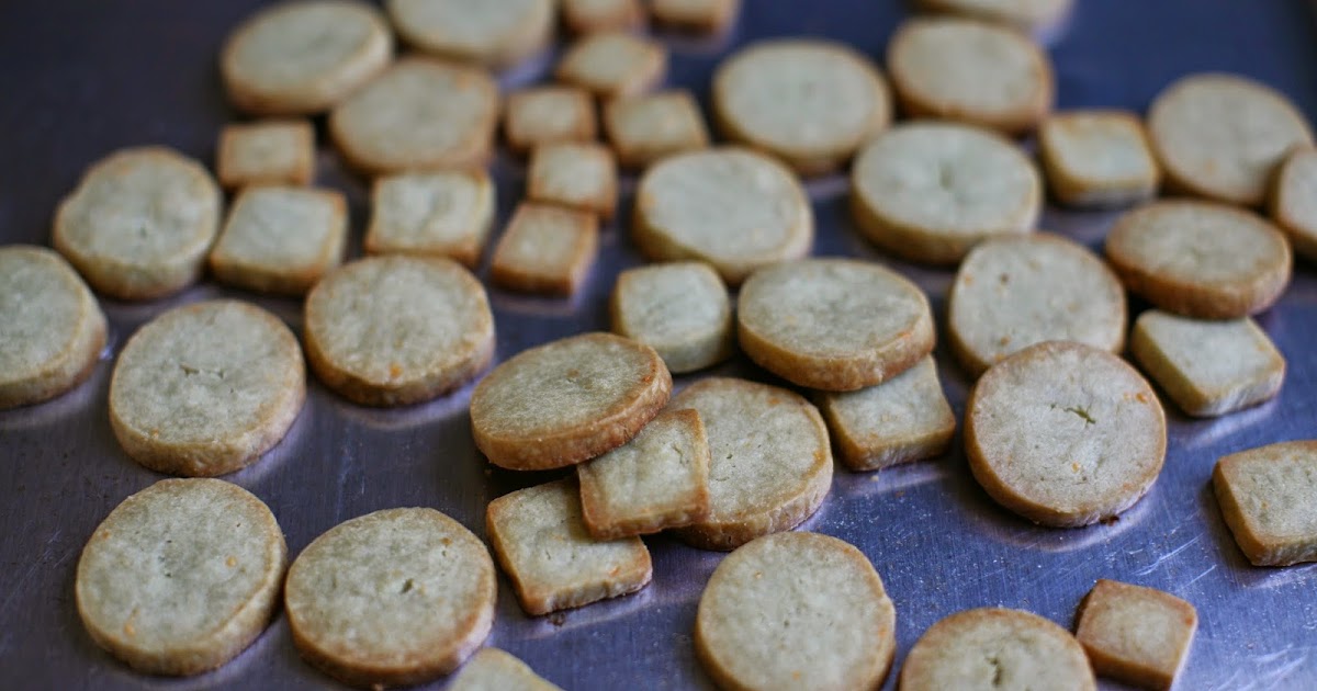 Harold's Hungry Blue Cheese Shortbread Cookies