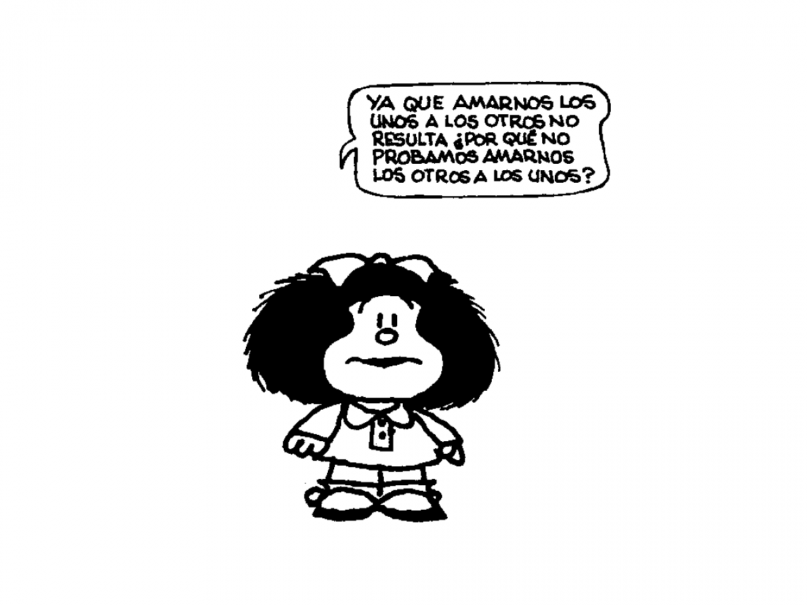 Legado en vida de Quino Mafalda+amor