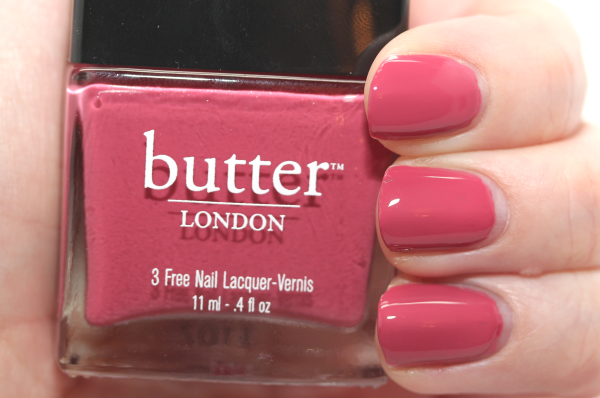 7. Butter London Nail Lacquer in "Come to Bed Red" - wide 7