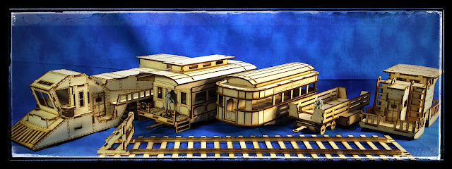 New Kits – Steel Horse Railways is pulling into the station