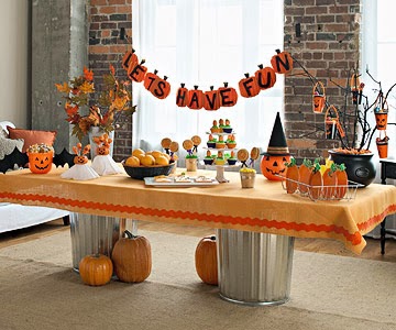 Style House &amp; Homes: Children&#039;s Halloween Party Ideas