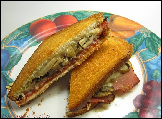 Mon Tiroir A Recettes Blog De Cuisine Croque Monsieur Aux