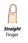 Finger Types - Straight Finger