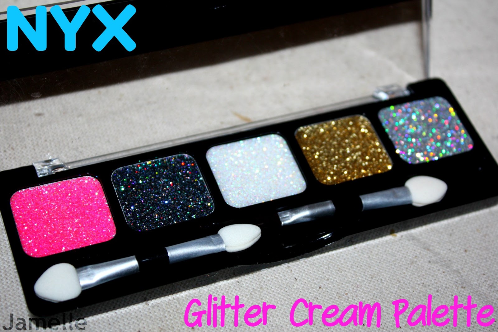 Jamelle NYX Glitter Cream Palette