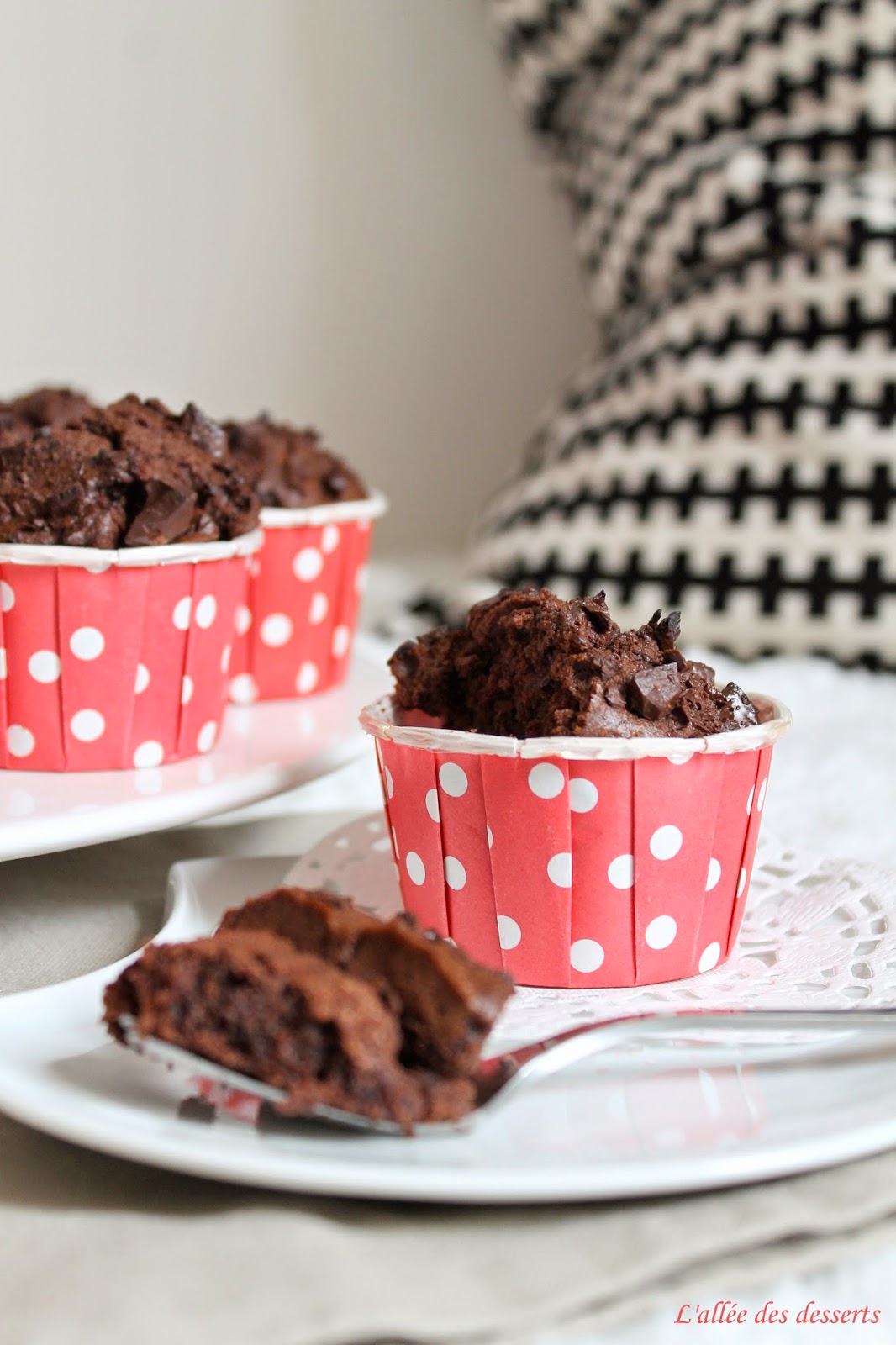 L'allée des desserts Muffins au chocolat