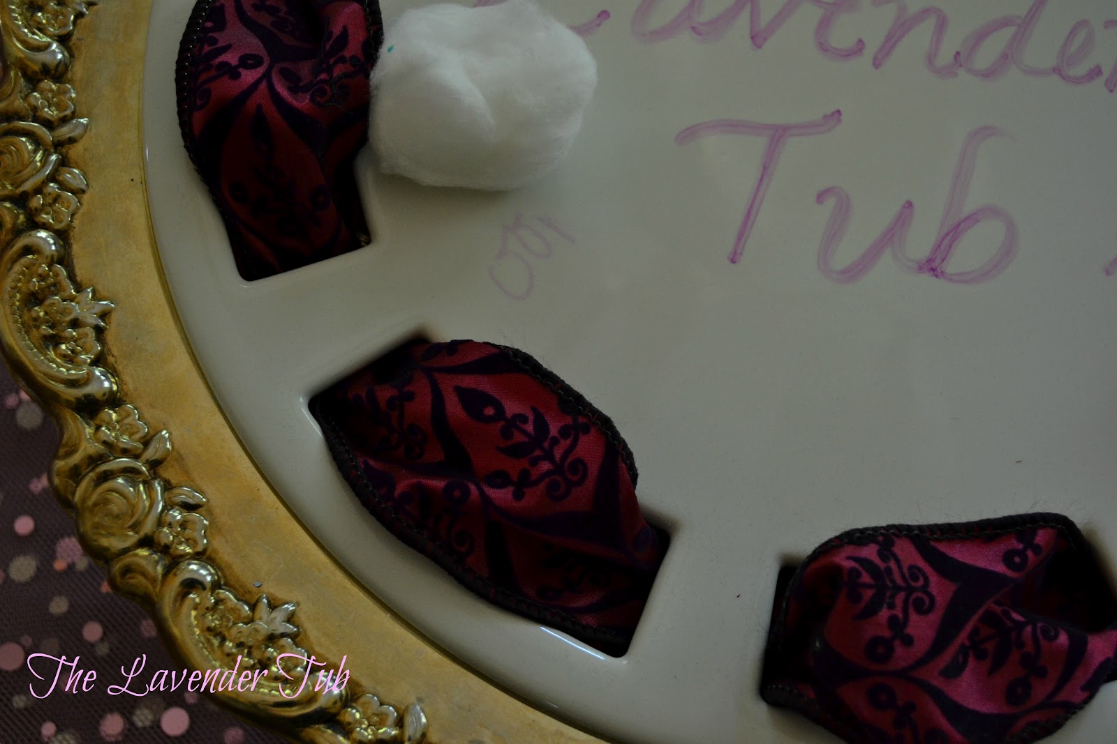 The Lavender Tub Permanent Marker on Ceramics