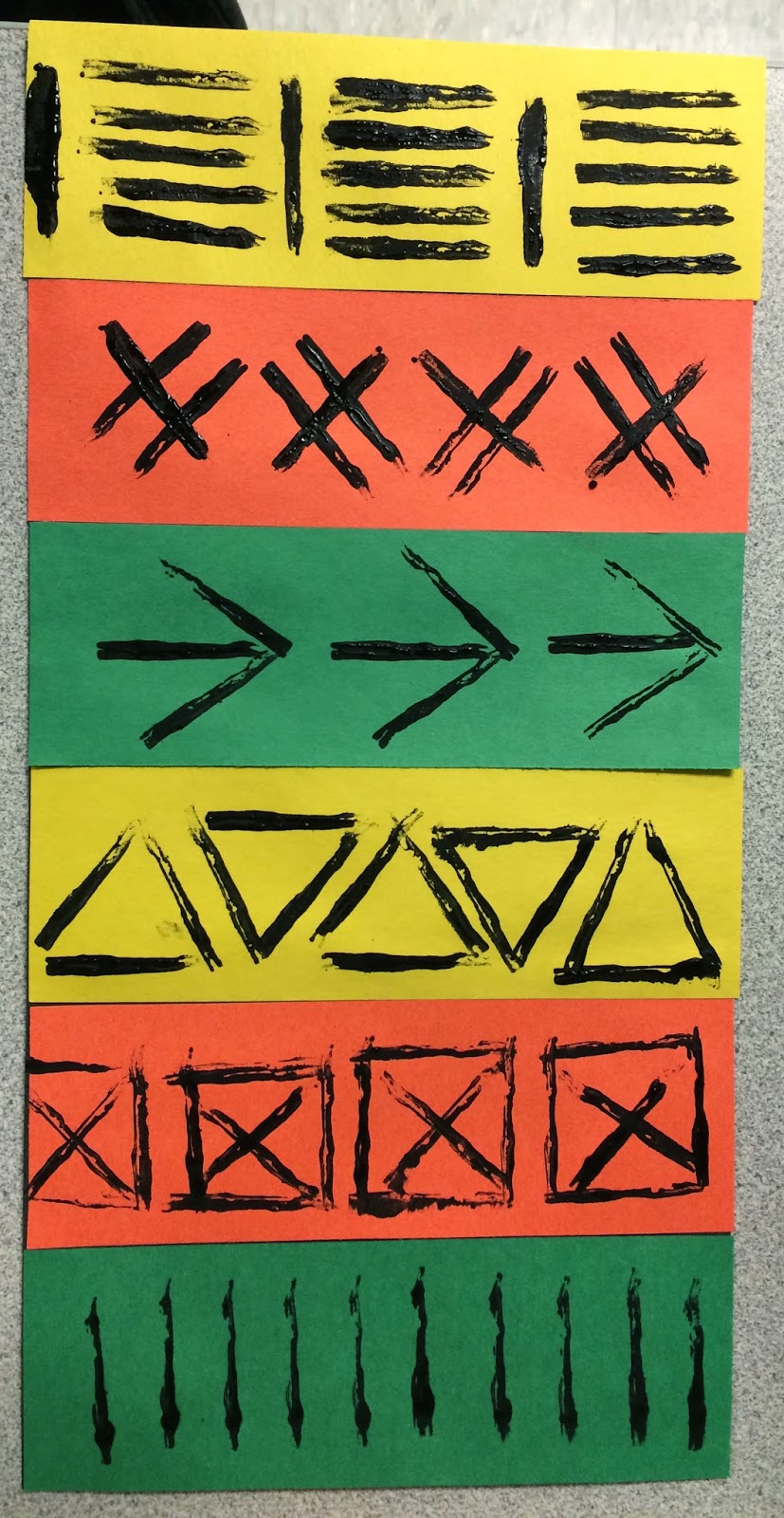 Art. Paper. Scissors. Glue! Kente Cloth