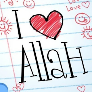 Pernah liat tulisan I Love Allah di stats teman kalian ?