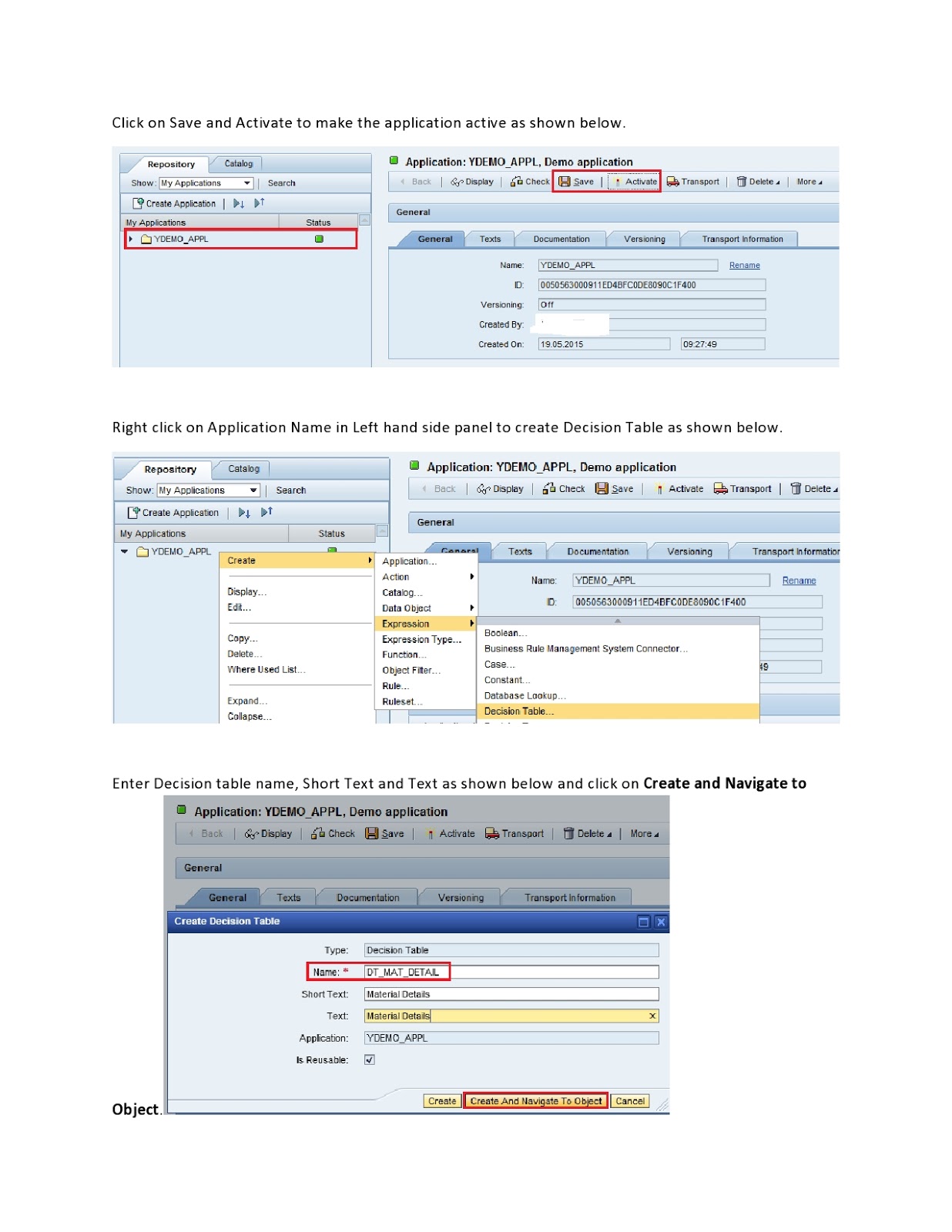 SAP BRFplus Tutorials Creating Decision Table in BRF Plus by Manish Kumar