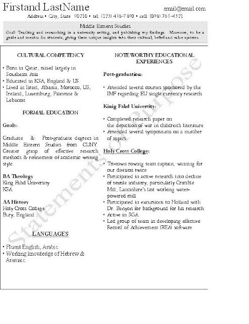 mystatementofpurpose  best resume  cv  and cover letter