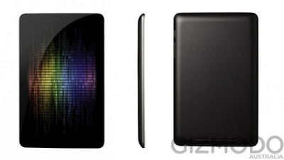 Pictures and specification of Nexus 7 Tablet appears before Google I/O